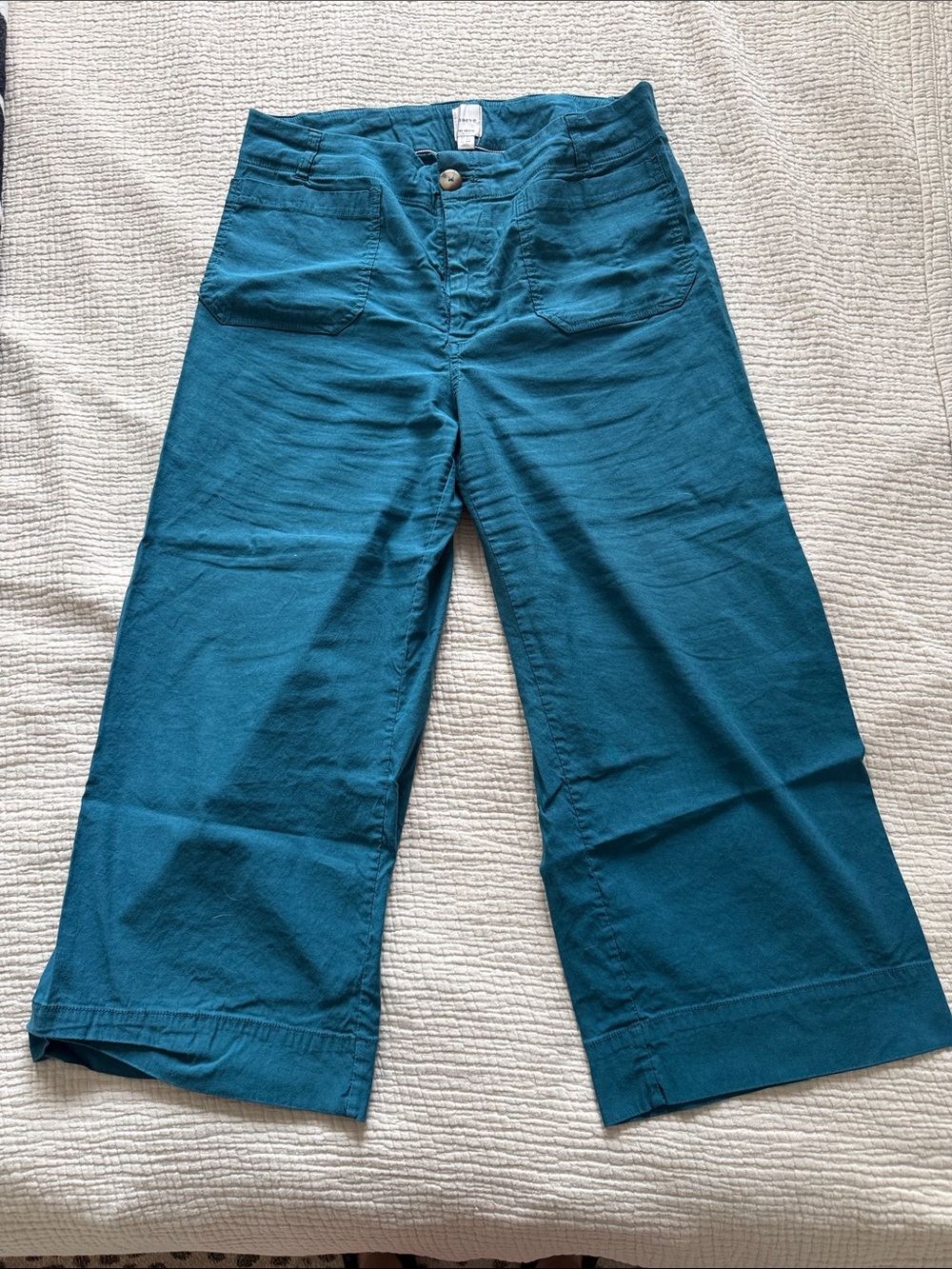 The Colette Pant by Mauve, Wide-Leg Pants in Teal